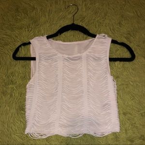 RIBBED CROP TOP